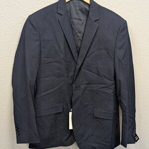 Blue Jacket with Vest